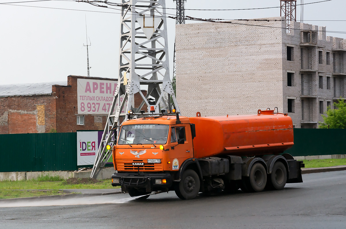 Башкортостан, № М 140 МТ 102 — КамАЗ-65115-62