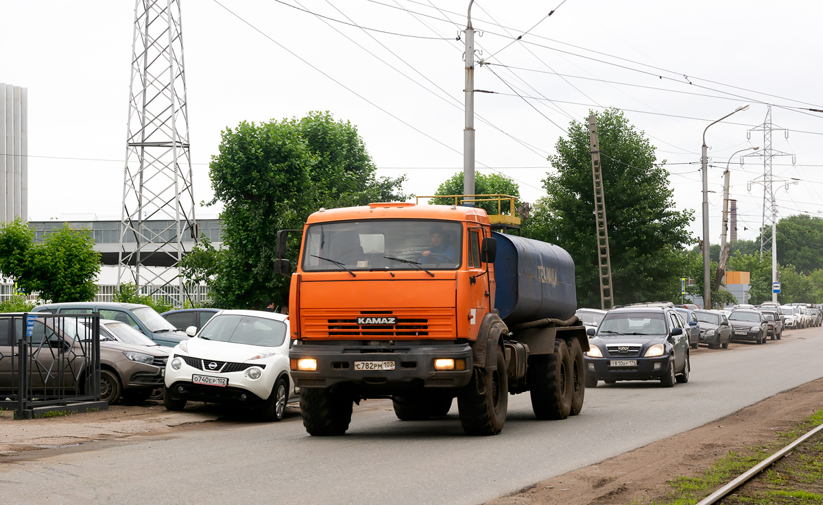 Башкортостан, № С 782 РМ 102 — КамАЗ-43118-10 [43118K]