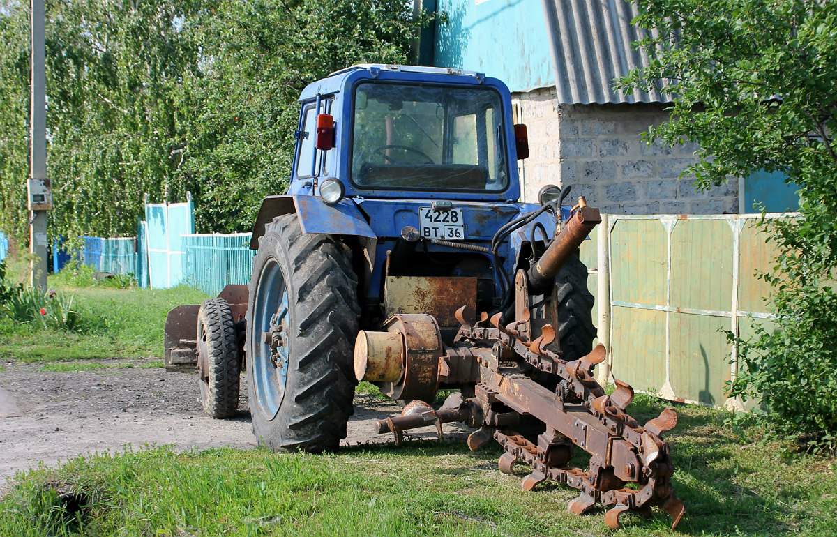 Воронежская область, № 4228 ВТ 36 — МТЗ-82