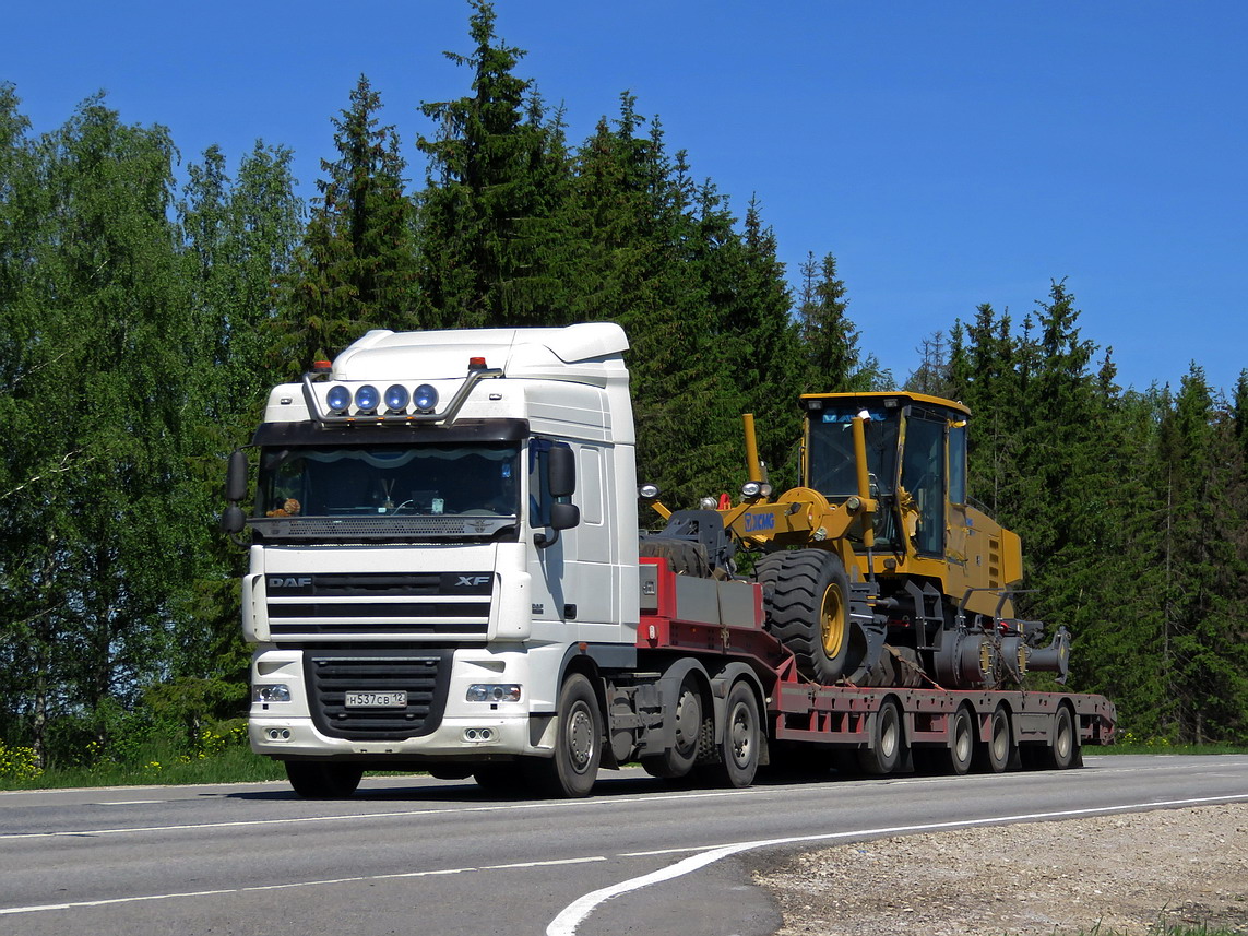 Марий Эл, № Н 537 СВ 12 — DAF XF105 FTG