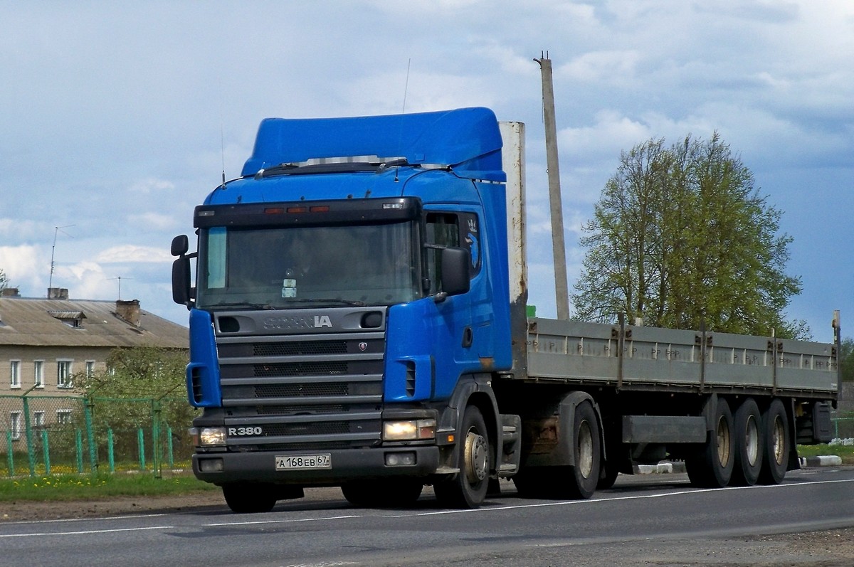 Смоленская область, № А 168 ЕВ 67 — Scania ('1996) R380