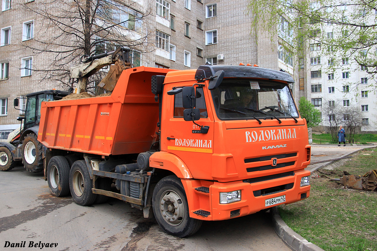 Кировская область, № Р 684 РМ 43 — КамАЗ-65115-50