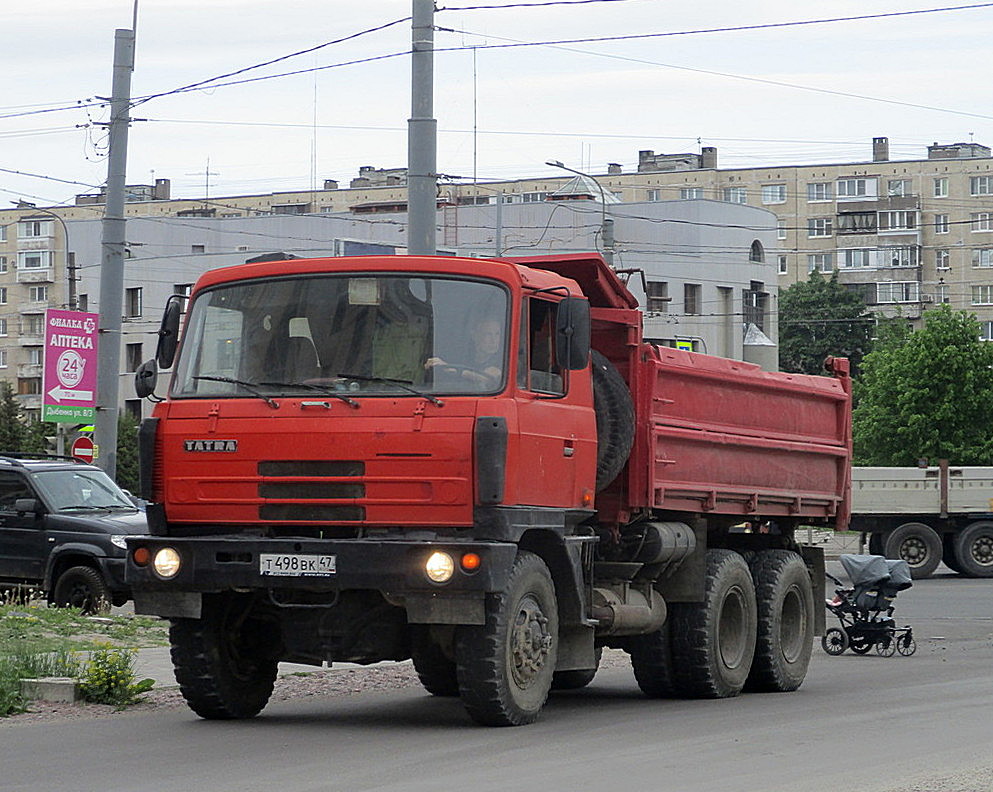 Ленинградская область, № Т 498 ВК 47 — Tatra 815-2 S3