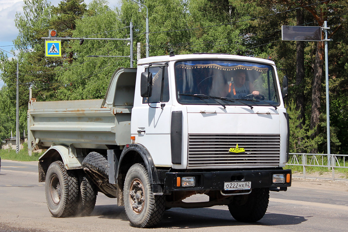 Рязанская область, № О 222 НХ 62 — МАЗ-5551 [555100]