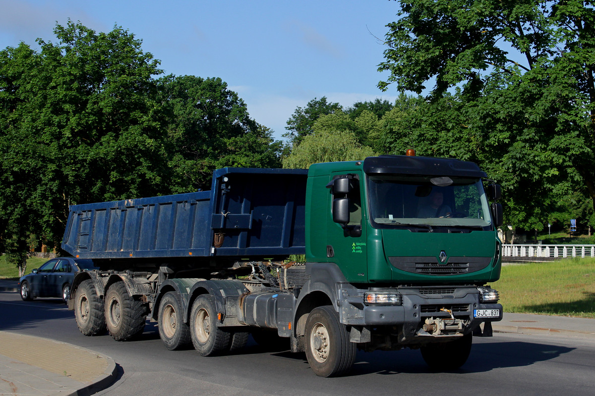 Литва, № GJC 837 — Renault Kerax