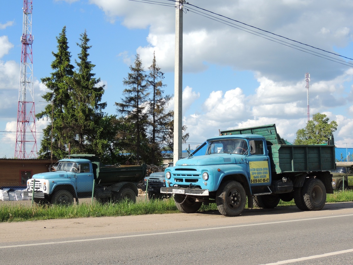 Московская область, № А 596 РЕ 190 — ЗИЛ-130Д1; Московская область, № Х 697 АА 90 — ЗИЛ-495810