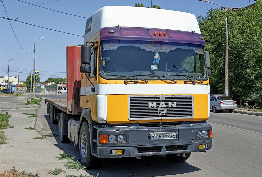 Волгоградская область, № Р 468 ЕУ 34 — MAN F2000 19.403