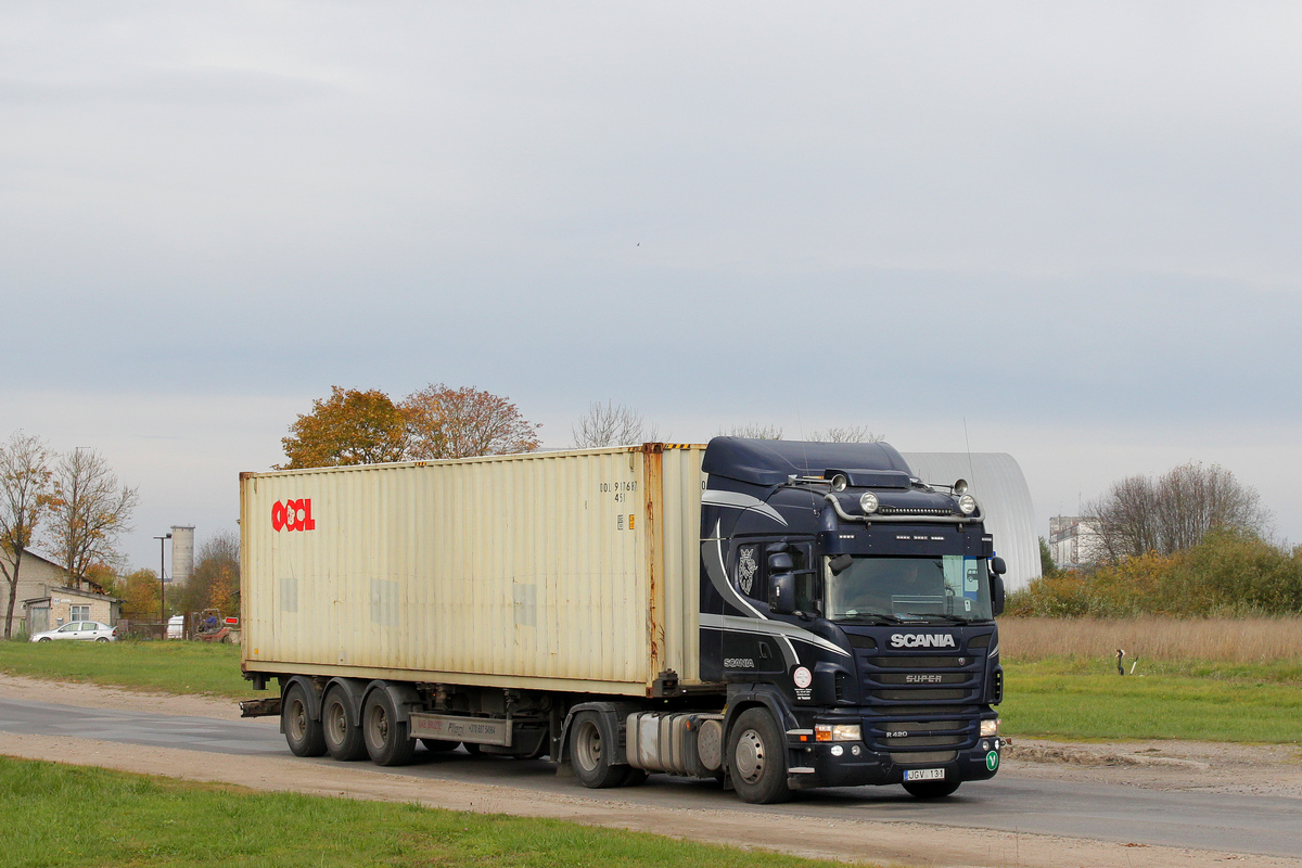 Литва, № JGV 131 — Scania ('2009) R420