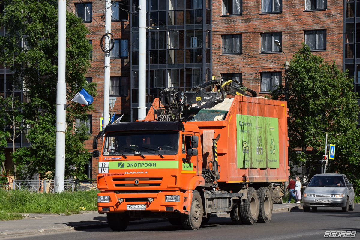 Архангельская область, № О 377 ЕУ 797 — КамАЗ-65115-50