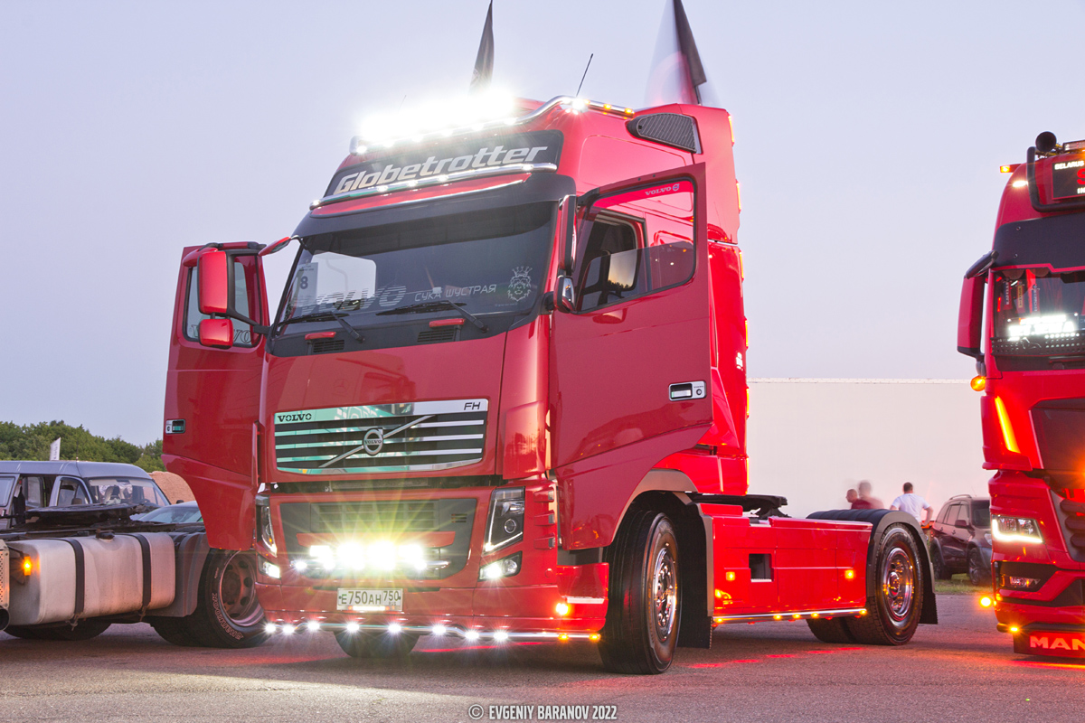 Московская область, № Е 750 АН 750 — Volvo ('2008) FH.500; Московская область — Фестиваль Truckfest 2022 — июнь