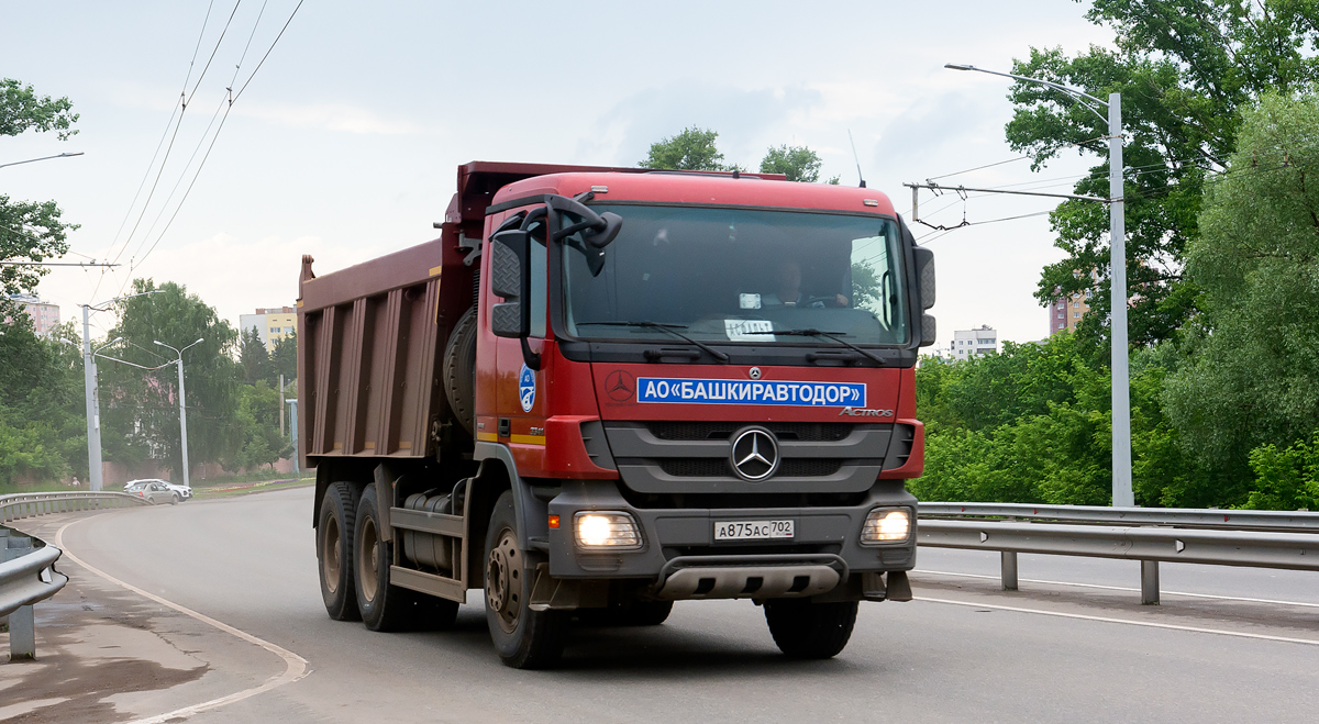 Башкортостан, № А 875 АС 702 — Mercedes-Benz Actros '09 3341 [Z9M]