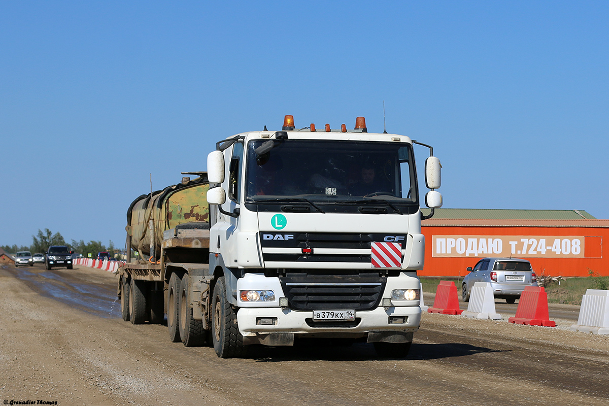 Саха (Якутия), № В 379 КХ 14 — DAF CF85 FT