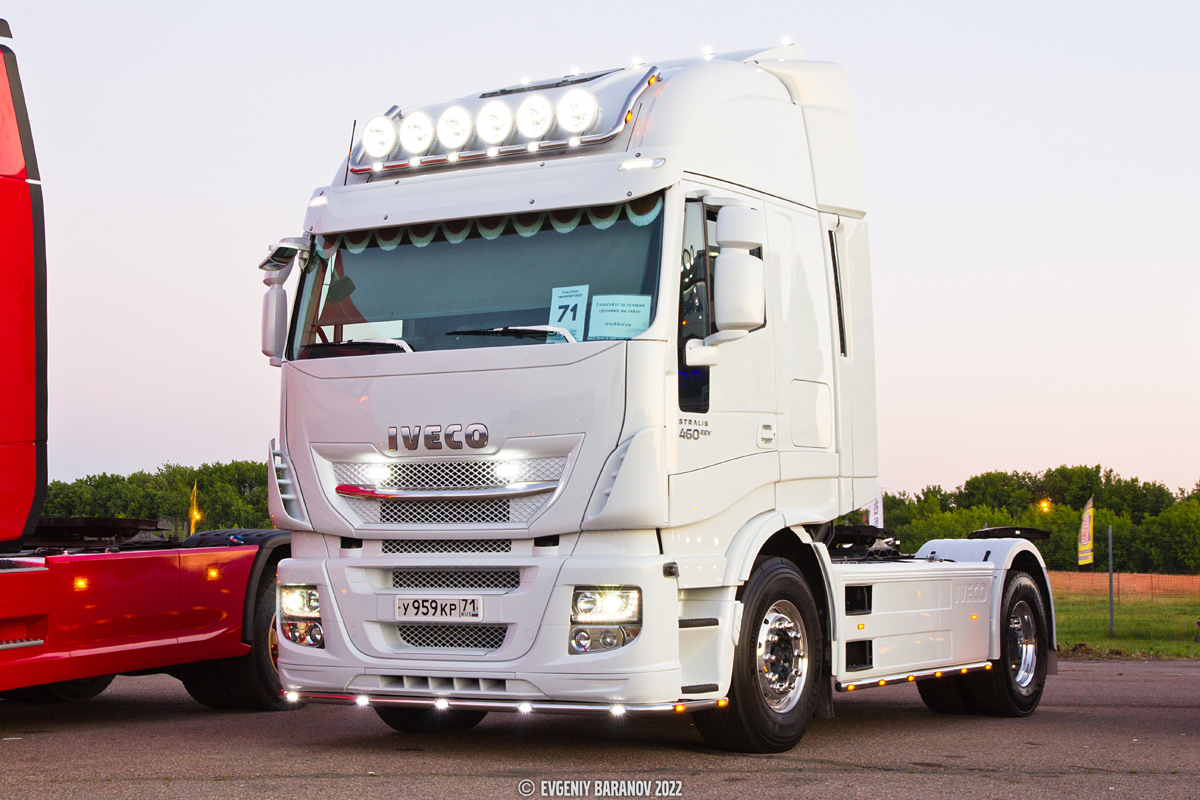 Тульская область, № У 959 КР 71 — IVECO Stralis ('2012) 460; Московская область — Фестиваль Truckfest 2022 — июнь