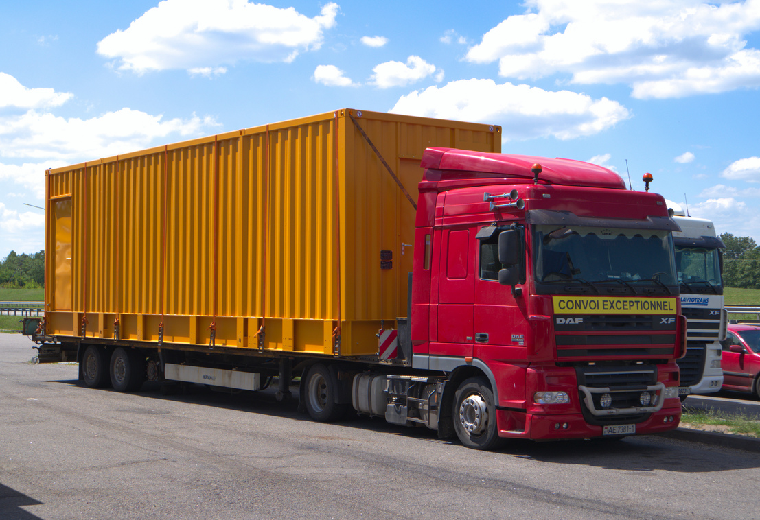 Брестская область, № АЕ 7381-1 — DAF XF105 FT