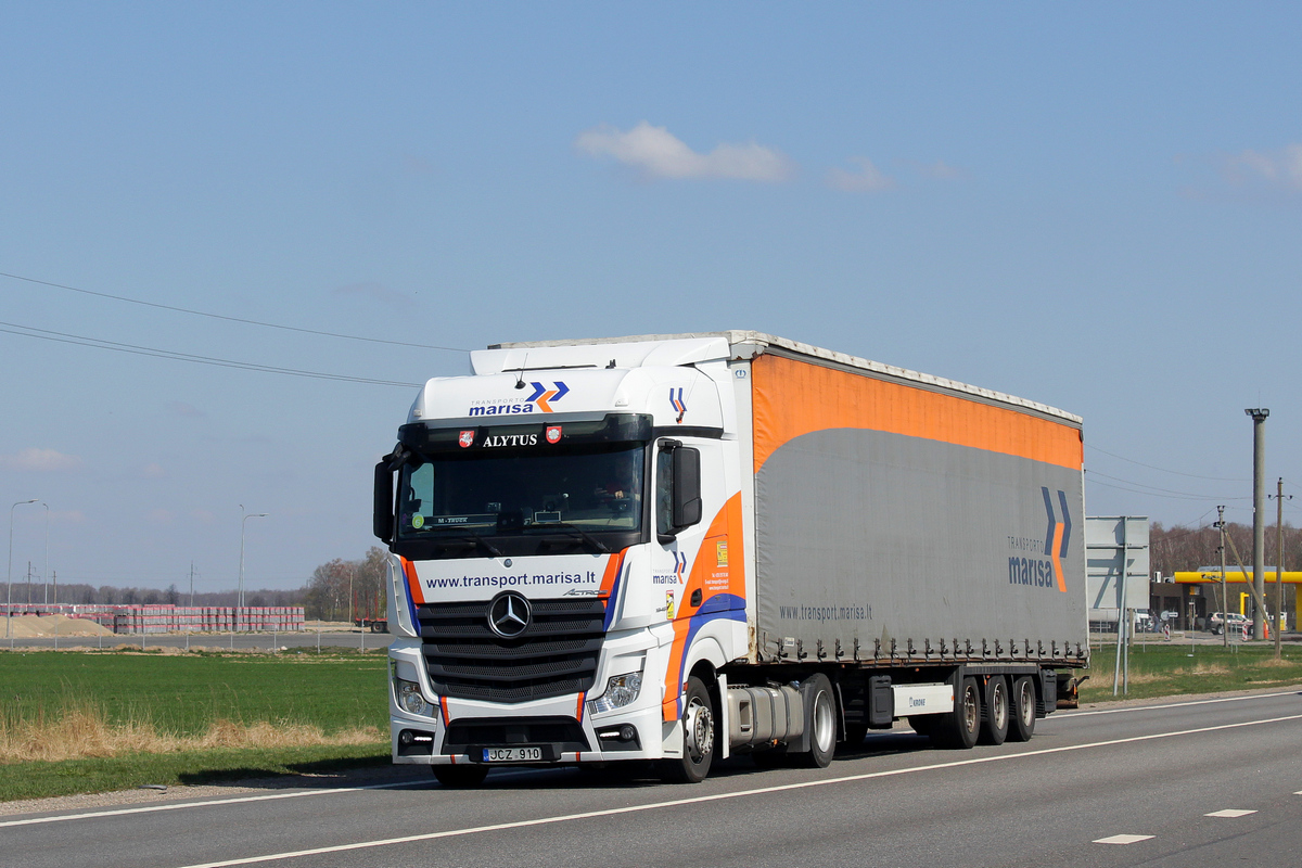 Литва, № JCZ 910 — Mercedes-Benz Actros ('2011) 1845