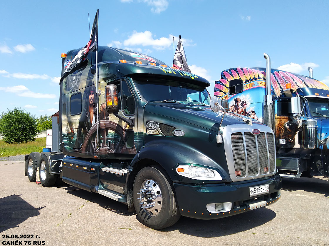 Карелия, № М 515 ОН 10 — Peterbilt 387; Московская область — Фестиваль Truckfest 2022 — июнь; Ekaterinburg Truck Service (ETS) (Московская область)