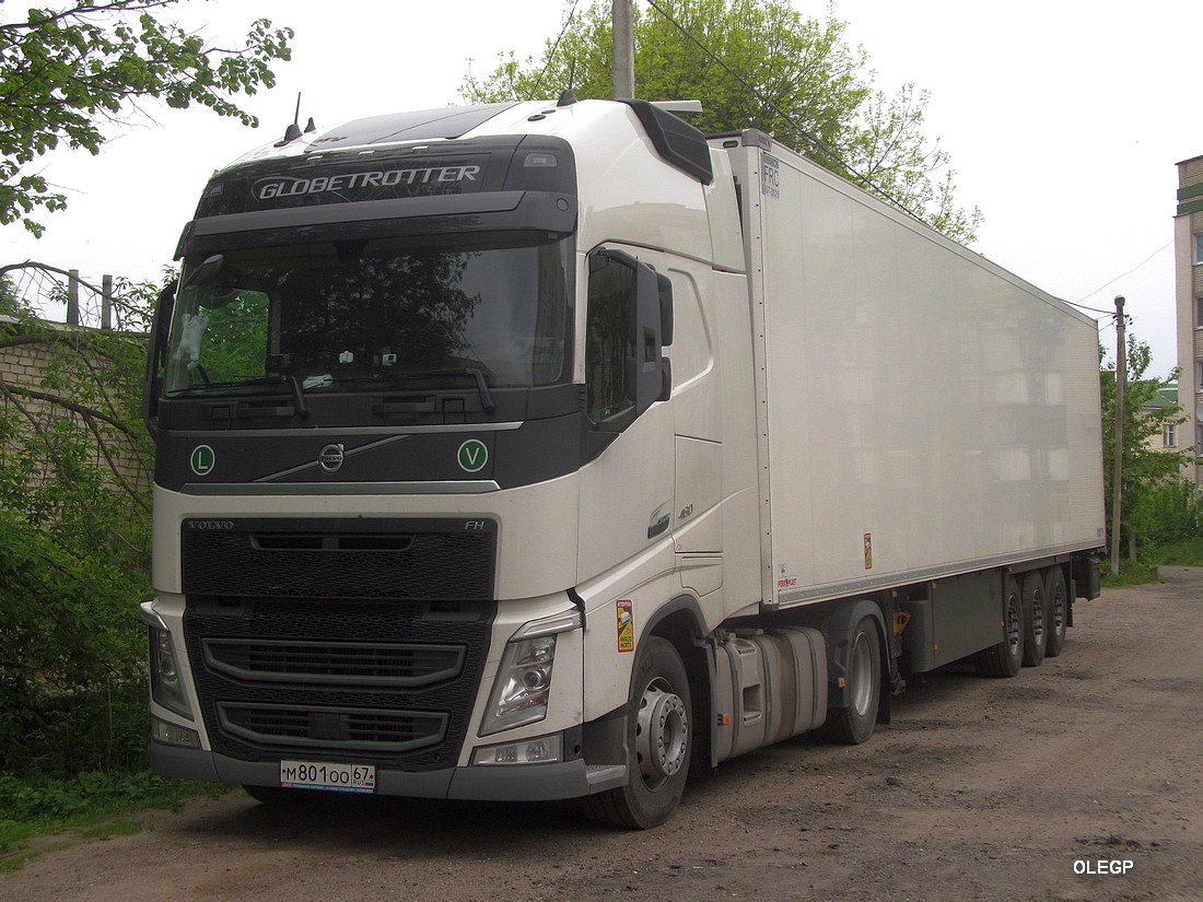 Смоленская область, № М 801 ОО 67 — Volvo ('2012) FH.460 [X9P]