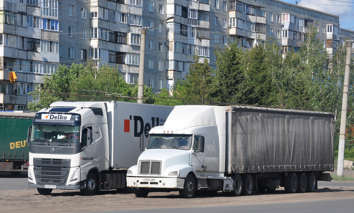 Омская область, № Т 701 УУ 55 — Volvo VNL610