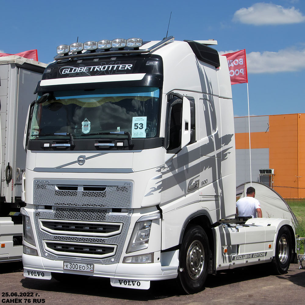 Новгородская область, № К 300 ЕО 53 — Volvo ('2012) FH.500 [X9P]; Московская область — Фестиваль Truckfest 2022 — июнь