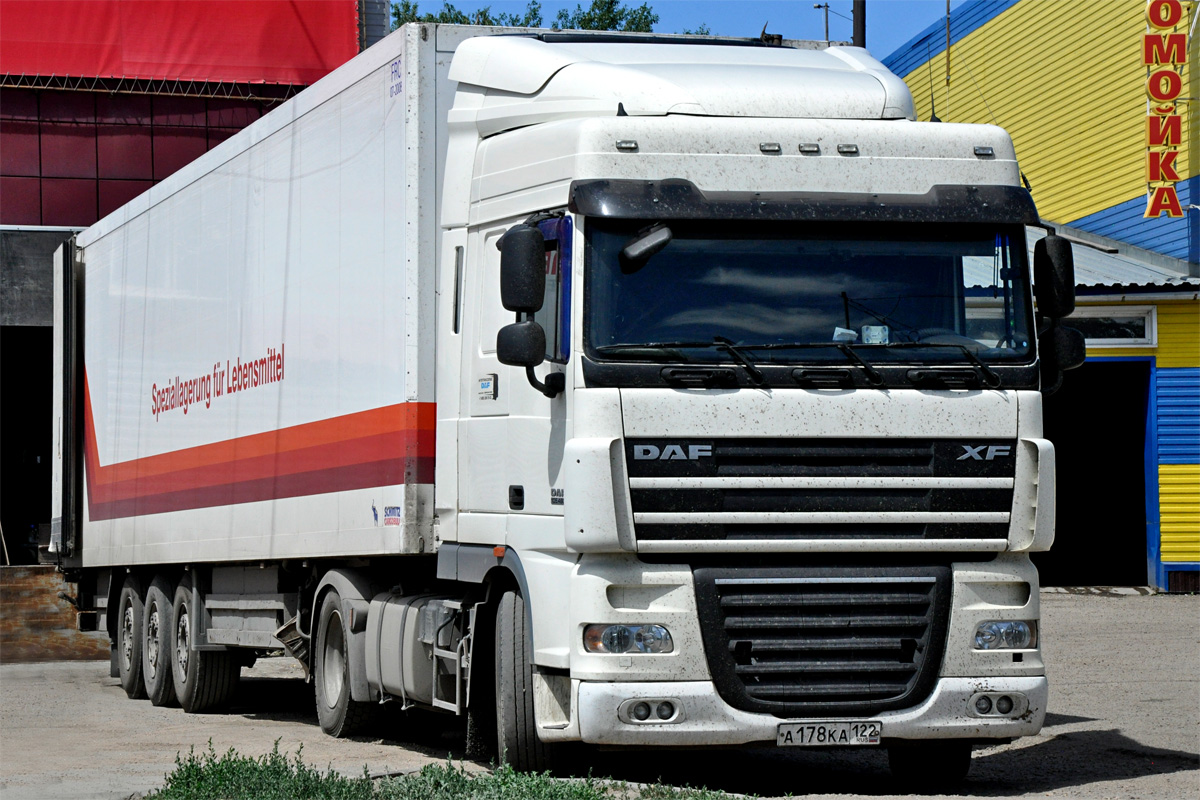 Алтайский край, № А 178 КА 122 — DAF XF105 FT