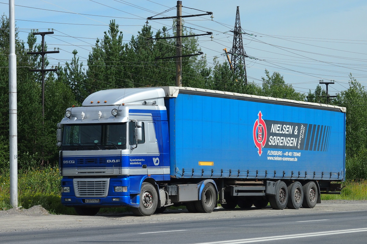 Свердловская область, № А 281 РХ 96 — DAF 95XF FT