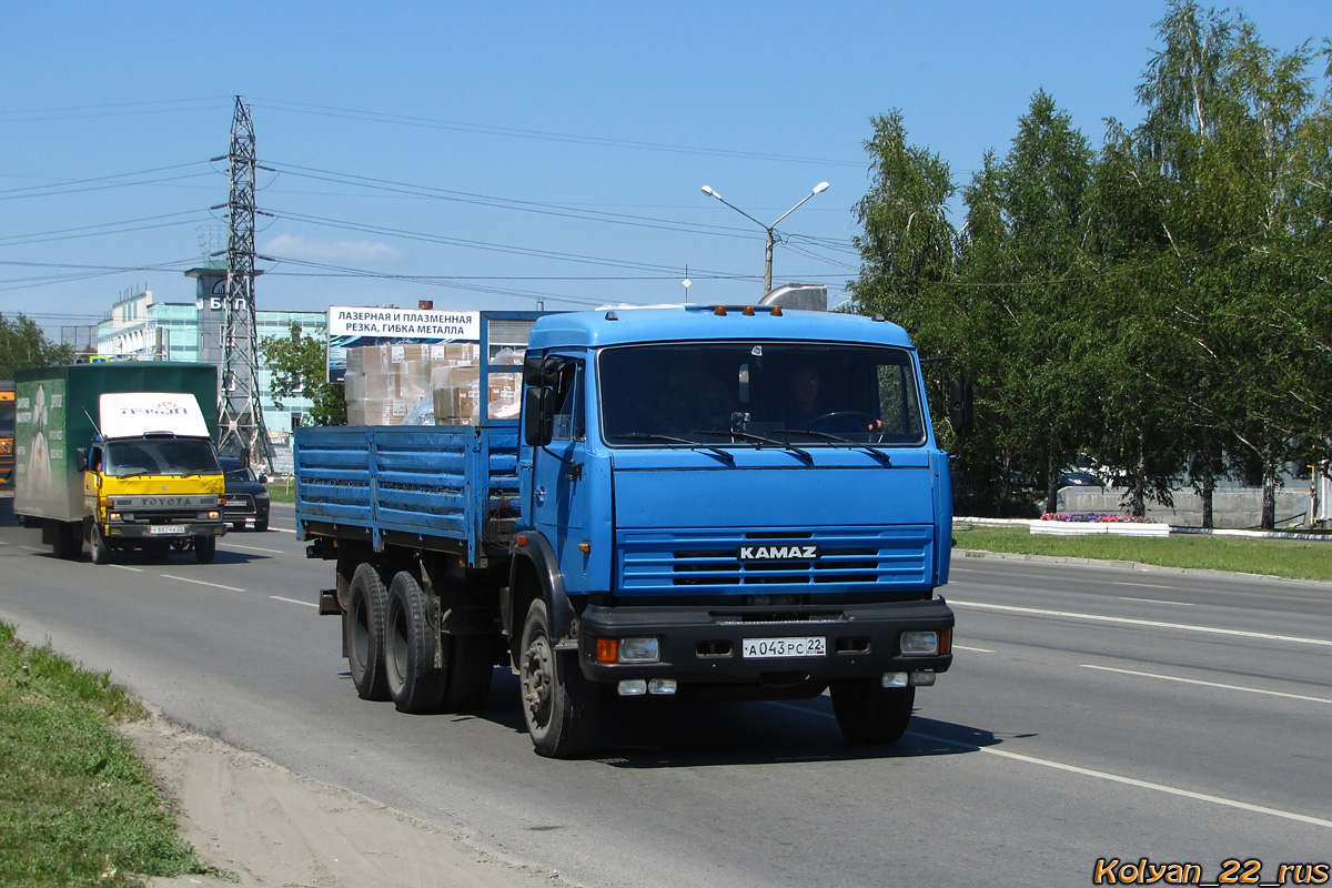 Алтайский край, № А 043 РС 22 — КамАЗ-53215-15 [53215R]