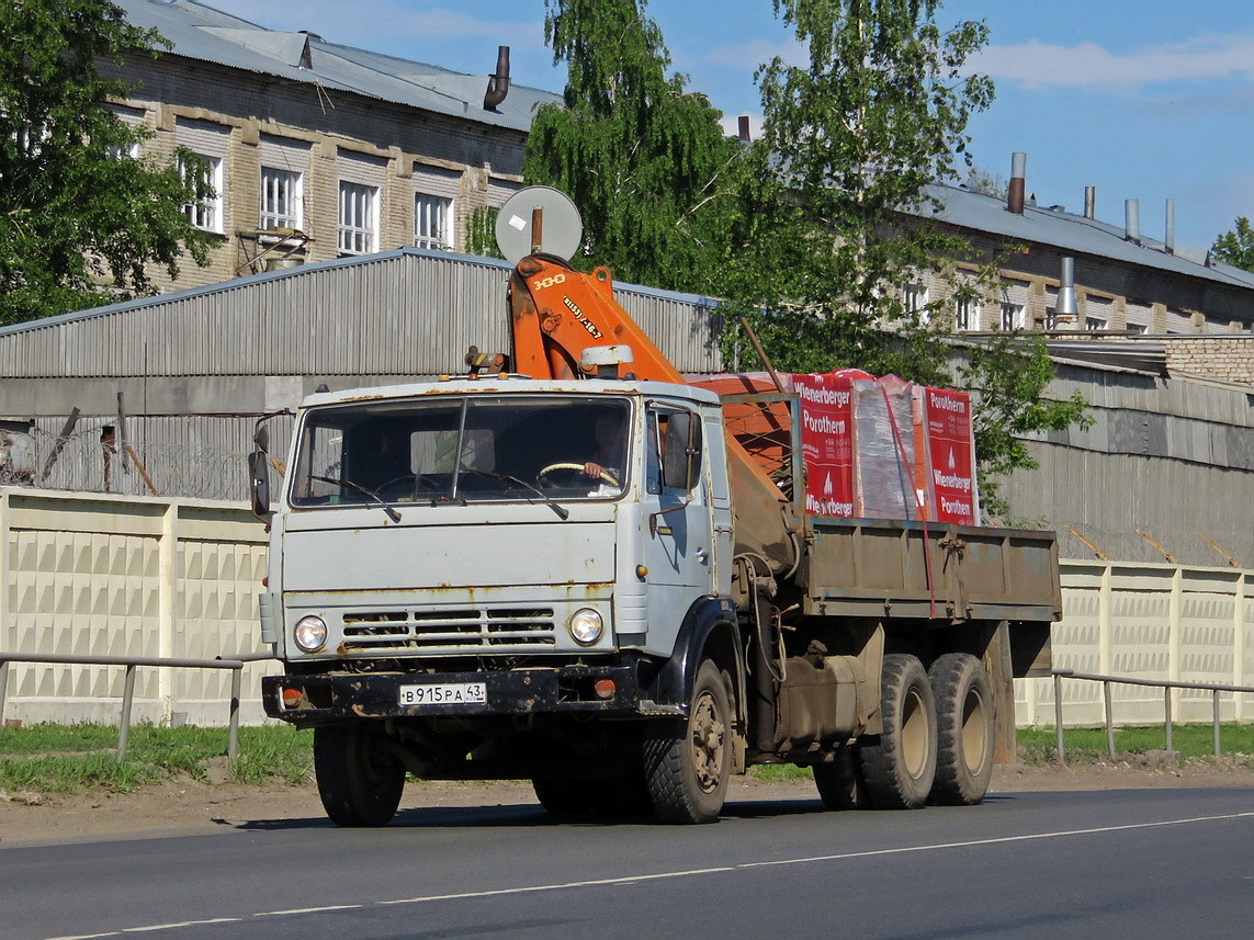 Кировская область, № В 915 РА 43 — КамАЗ-53212