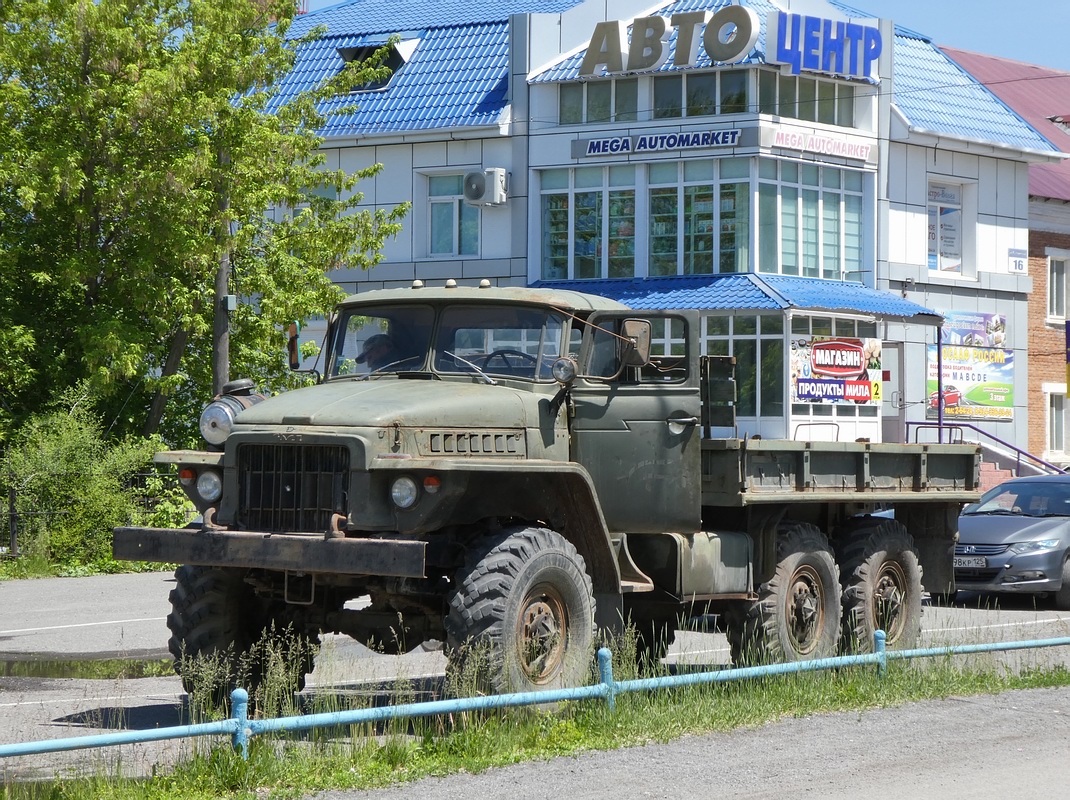 Приморский край, № (25) Б/Н 0046 — Урал-375Д; Приморский край — Автомобили без номеров