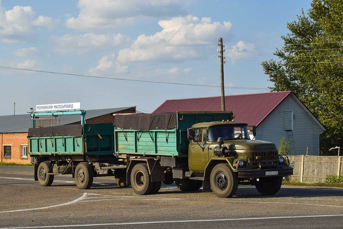 Алтайский край, № А 102 ОР 22 — ЗИЛ-495710