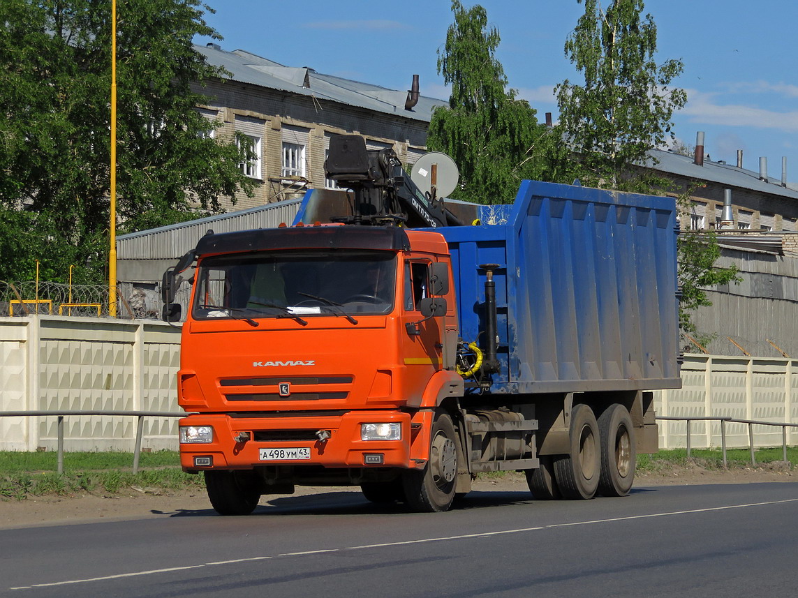 Кировская область, № А 498 УМ 43 — КамАЗ-65115 (общая модель)