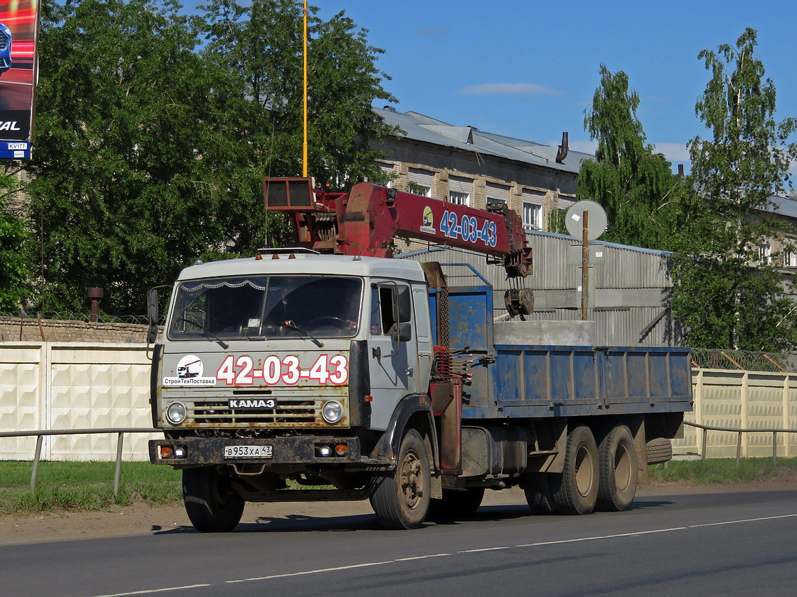 Кировская область, № В 953 ХА 43 — КамАЗ-5320