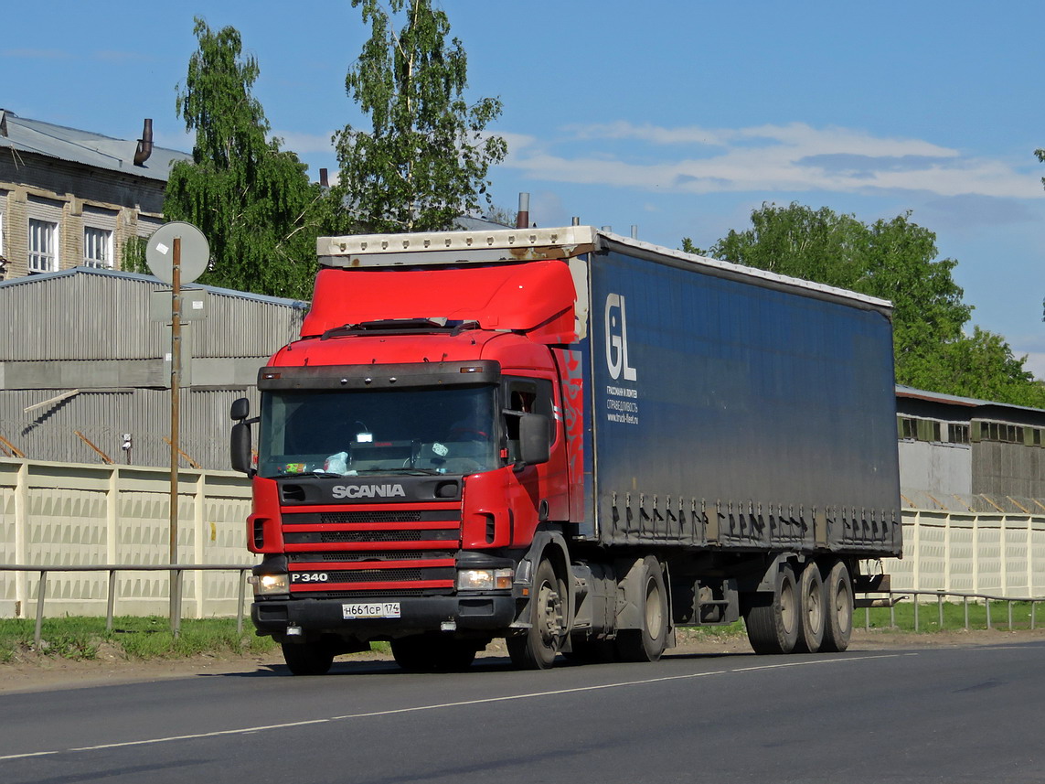 Челябинская область, № Н 661 СР 174 — Scania ('2004) P340