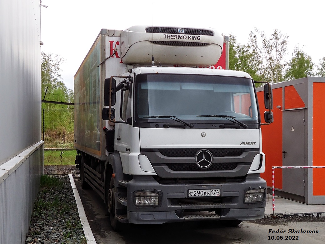 Челябинская область, № С 290 КК 174 — Mercedes-Benz Axor 1823