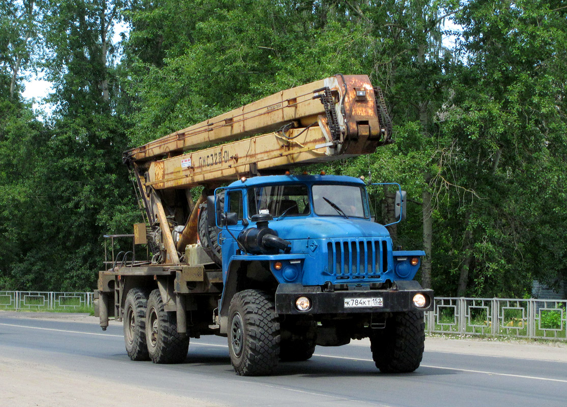 Нижегородская область, № К 784 КТ 152 — Урал-4320-40