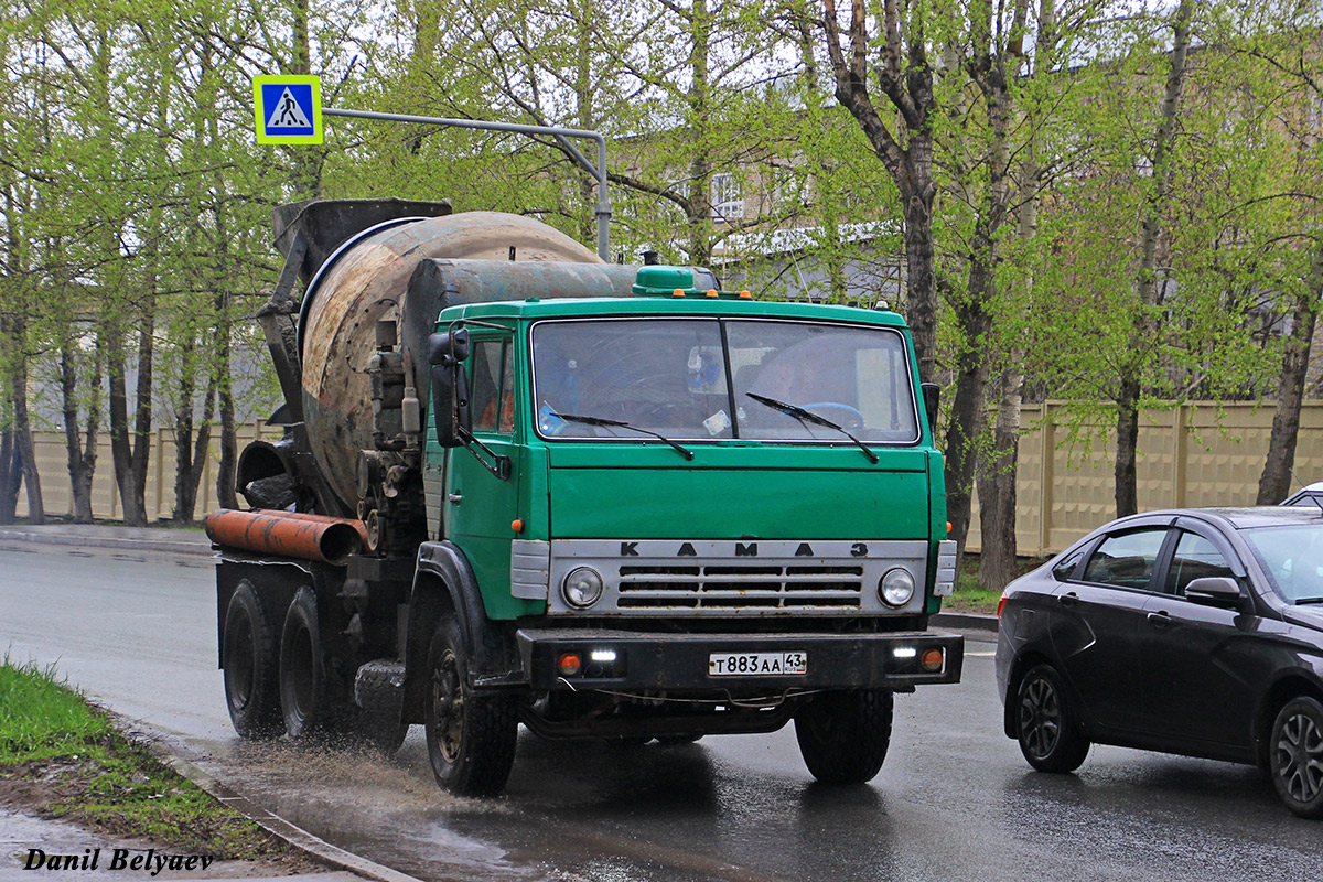 Кировская область, № Т 883 АА 43 — КамАЗ-5410