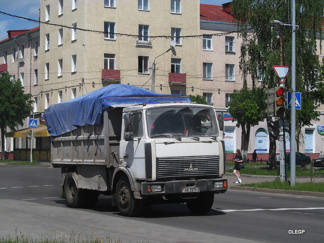 Витебская область, № АВ 2975-2 — МАЗ-5551 (общая модель)