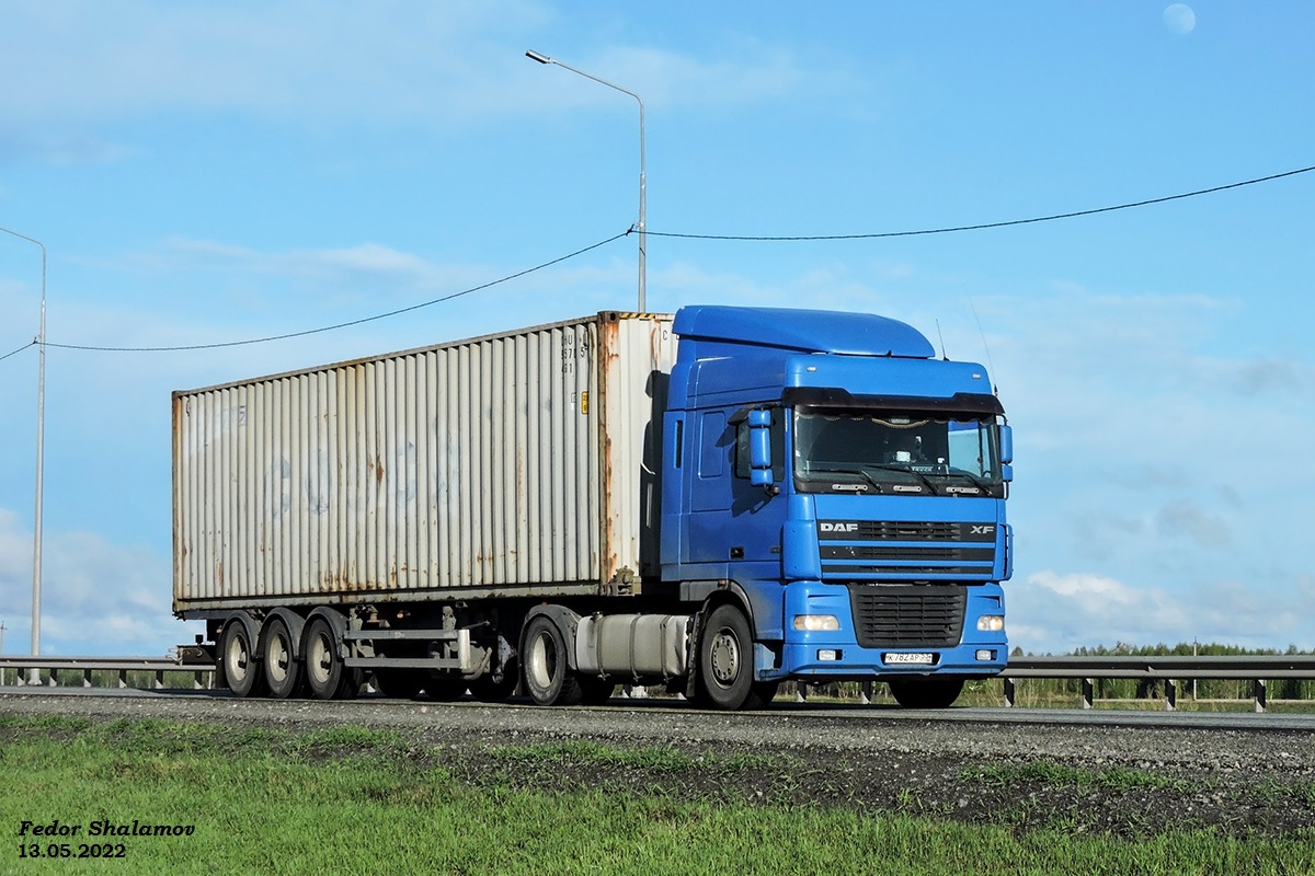 Новгородская область, № К 782 АР 53 — DAF XF95 FT