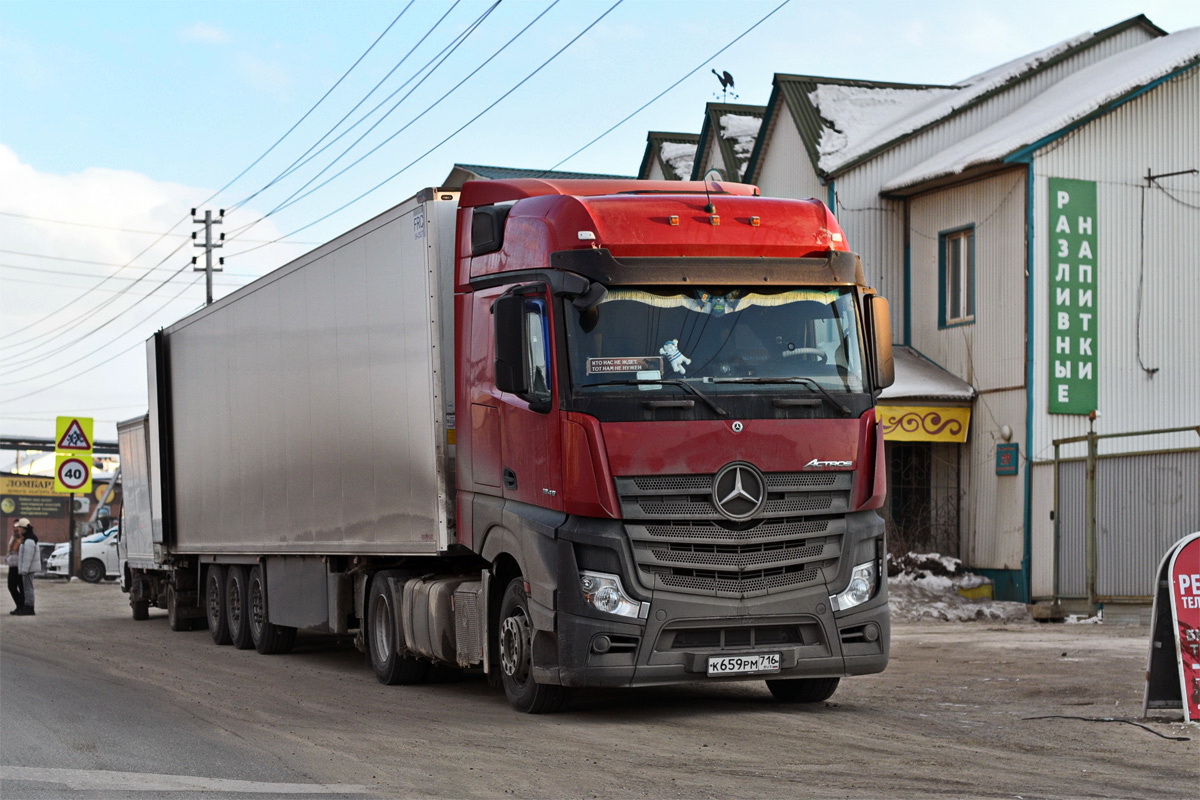 Татарстан, № К 659 РМ 716 — Mercedes-Benz Actros '18 1845 [Z9M]