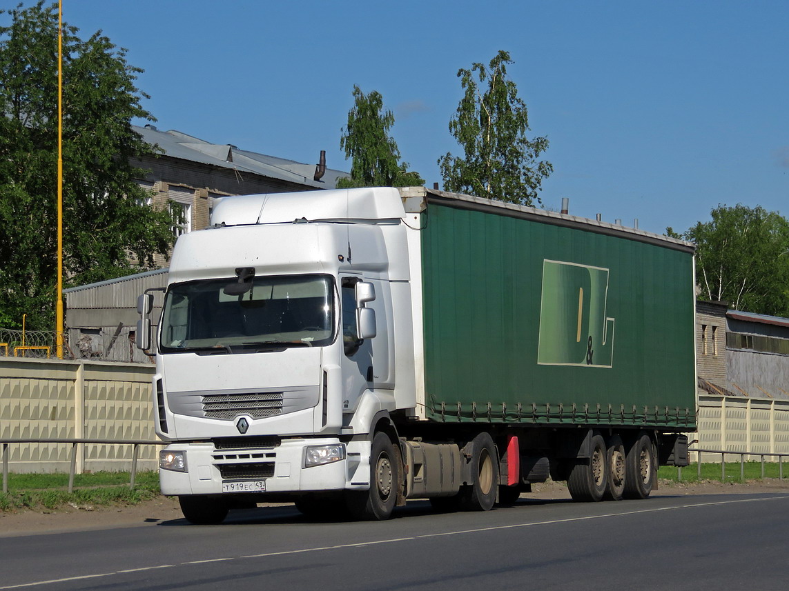 Кировская область, № Т 919 ЕС 43 — Renault Premium ('2006)