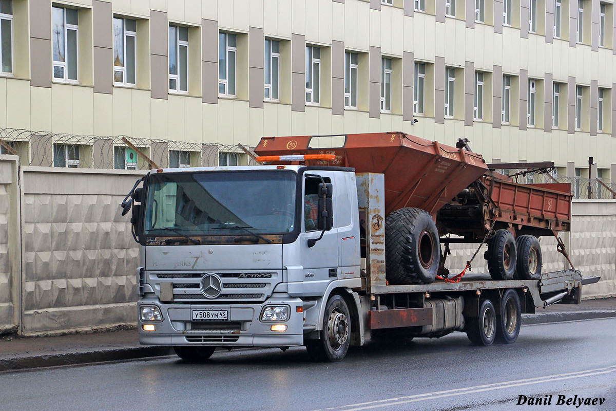 Кировская область, № У 508 УМ 43 — Mercedes-Benz Actros ('2003) 1836