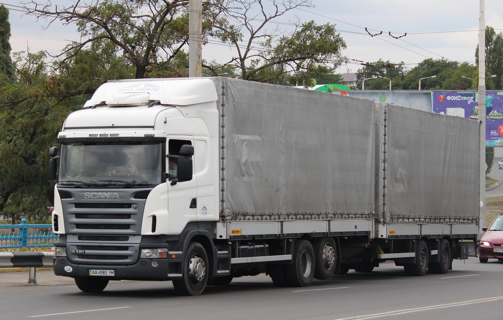 Киев, № АА 4985 ІМ — Scania ('2004) R420