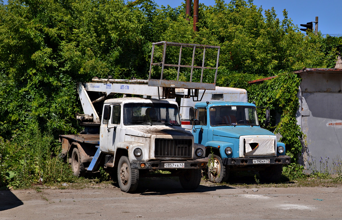 Тульская область, № О 857 УА 43 — ГАЗ-3307