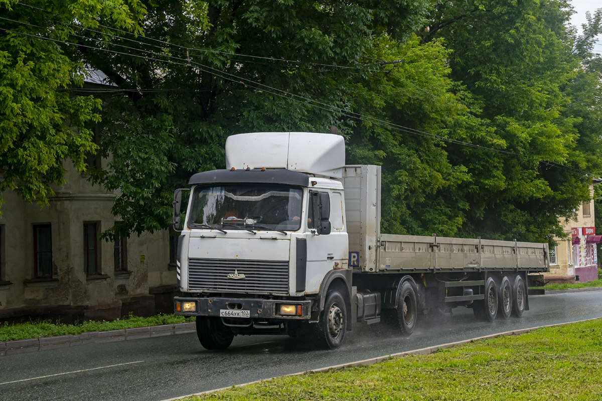 Башкортостан, № С 664 УК 102 — МАЗ-543203