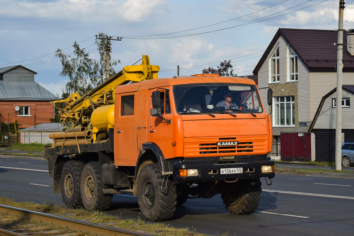 Алтайский край, № А 136 АХ 122 — КамАЗ-43114-15 [43114R]