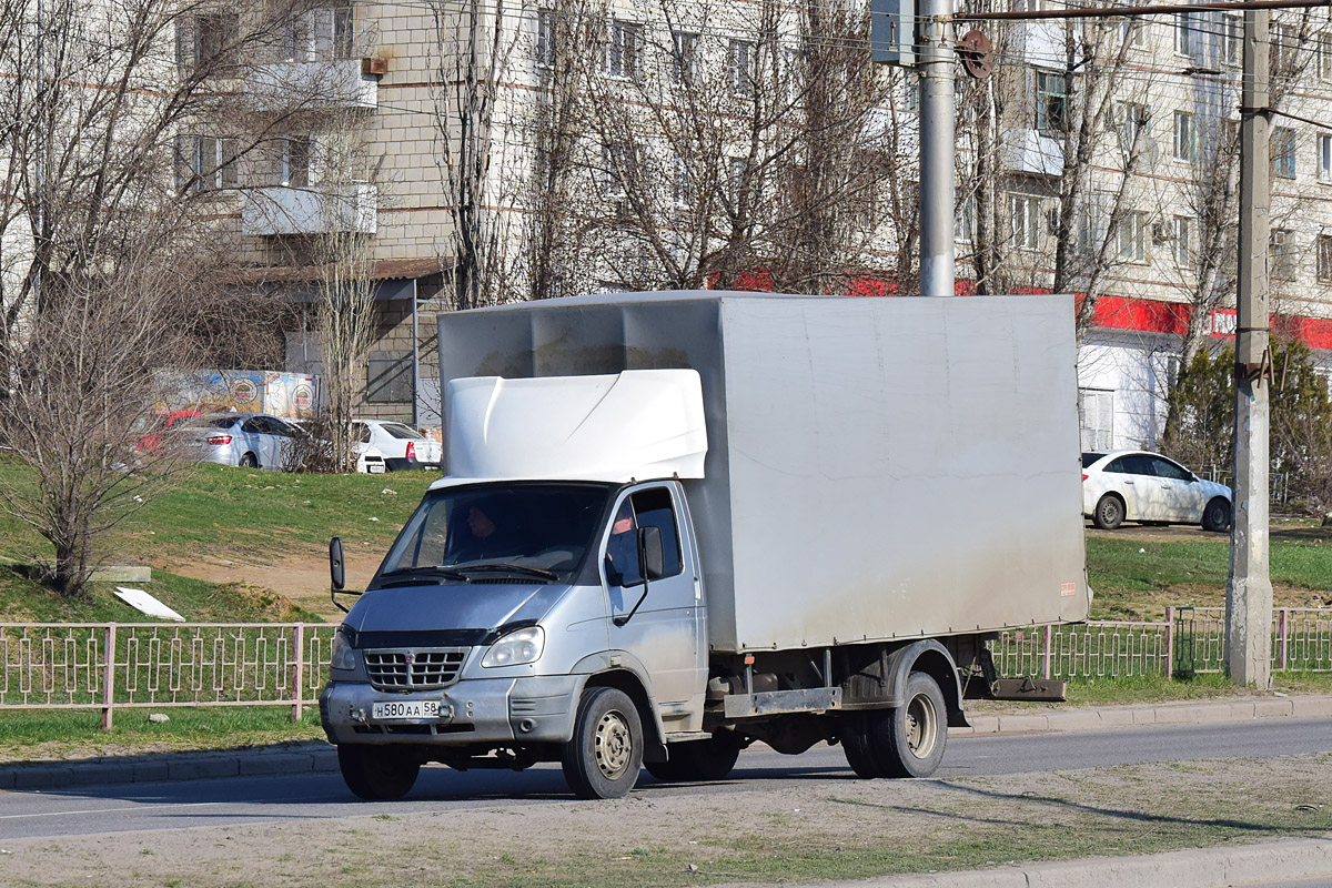 Пензенская область, № Н 580 АА 58 — ГАЗ-33106 "Валдай"