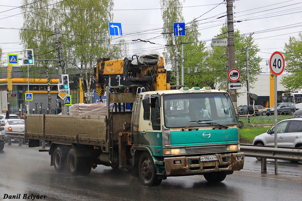 Кировская область, № О 196 КХ 48 — Hino Ranger