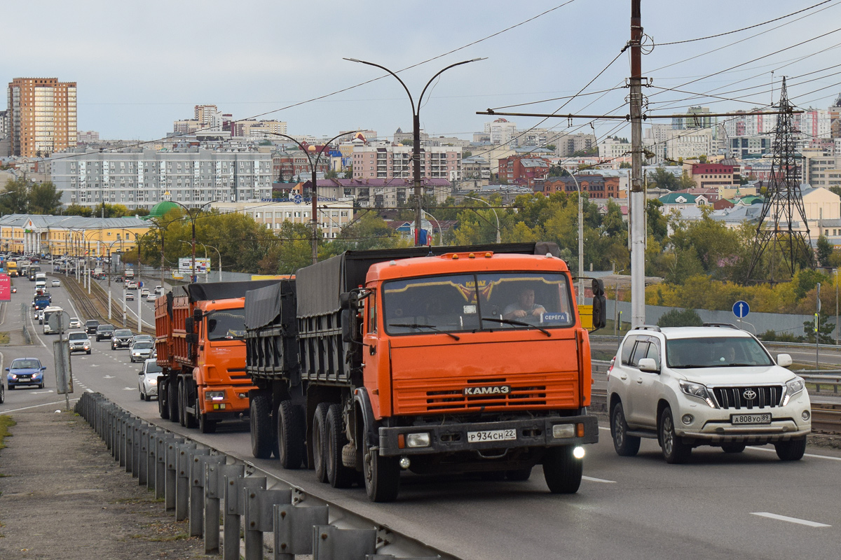 Алтайский край, № Р 934 СН 22 — КамАЗ-5320