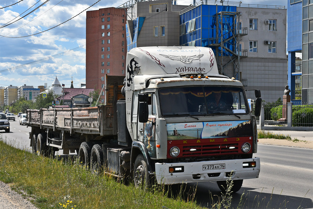 Саха (Якутия), № Х 373 АХ 14 — КамАЗ-5410