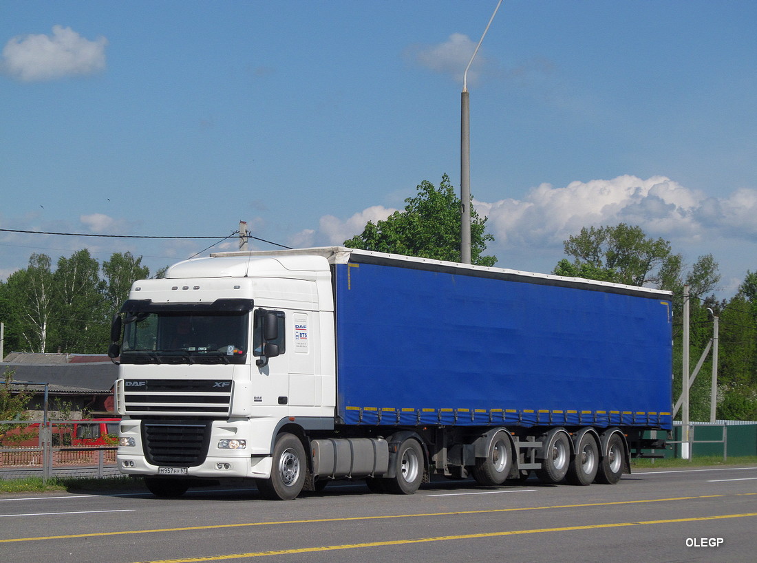 Смоленская область, № М 957 НУ 67 — DAF XF105 FT