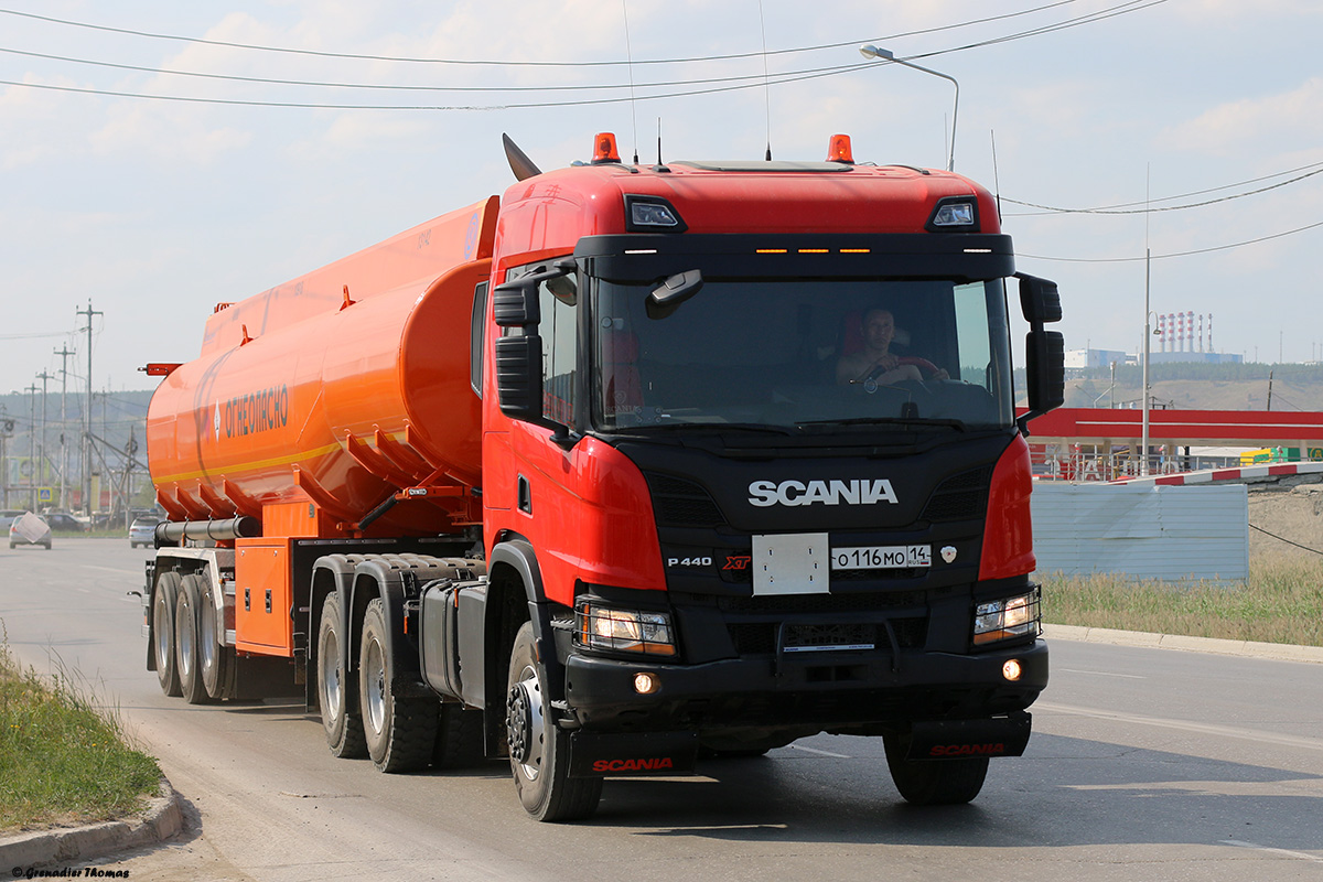 Саха (Якутия), № О 116 МО 14 — Scania ('2016) P440